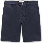 Officine Generale - Fisherman Cotton-Twill Shorts - Blue