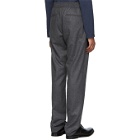 Sunspel Grey Wool and Cashmere Flannel Trousers
