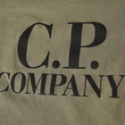 C.P. Company Undersixteen Women's Logo Tee in Bronze Green