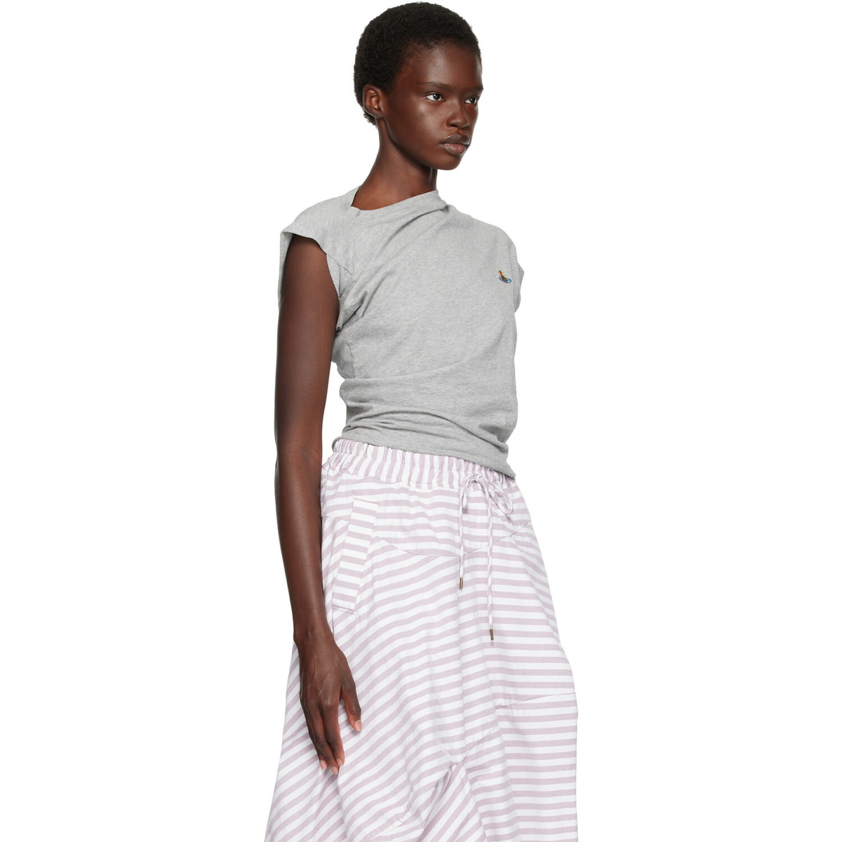 Vivienne Westwood Gray Hebo Top