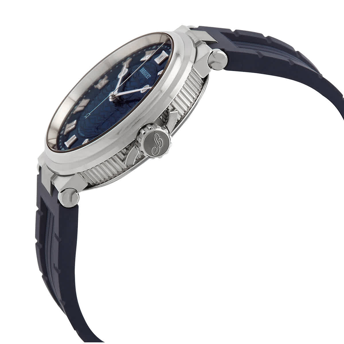 Breguet Marine Automatic Blue Dial Mens Watch 5517BBY25ZU