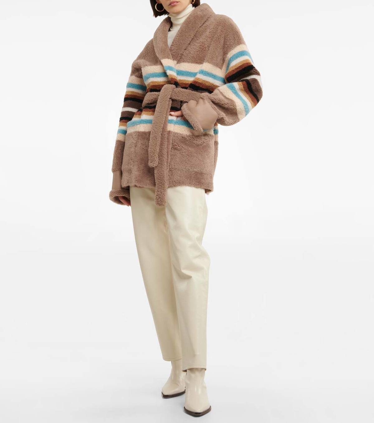 Blancha Shearling cardigan