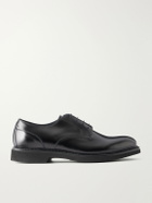 Canali - Leather Derby Shoes - Black
