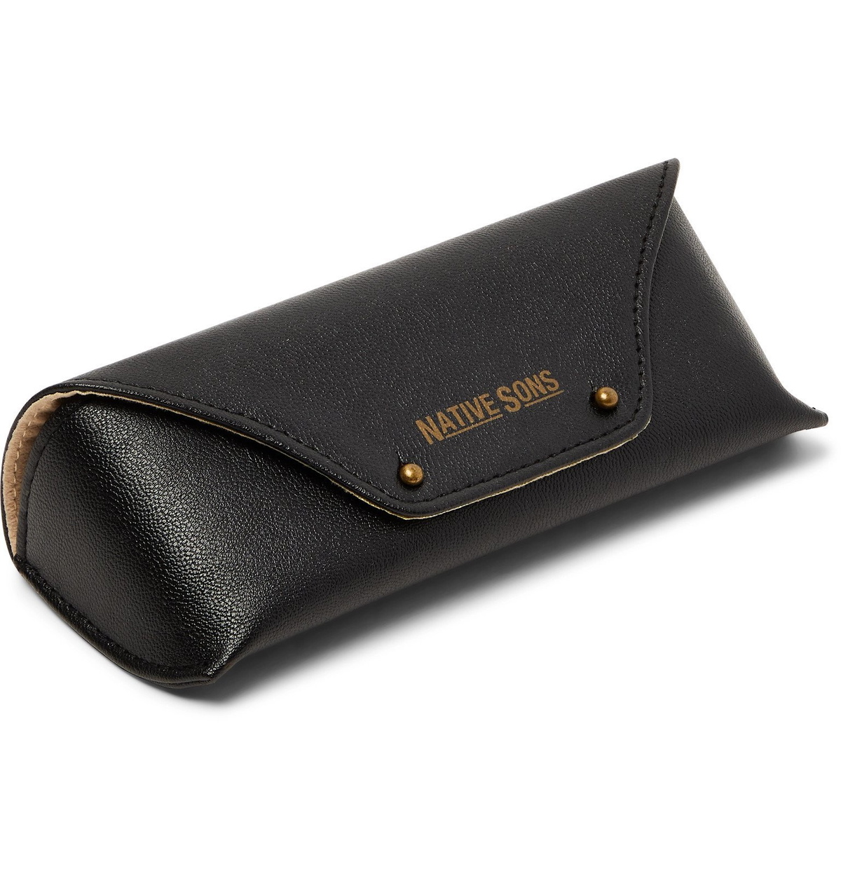 Native Sons - Kowalski D-Frame Acetate Sunglasses - Black