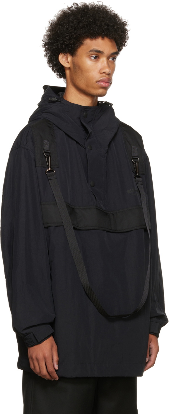 Burberry Black Nylon Jacket Burberry