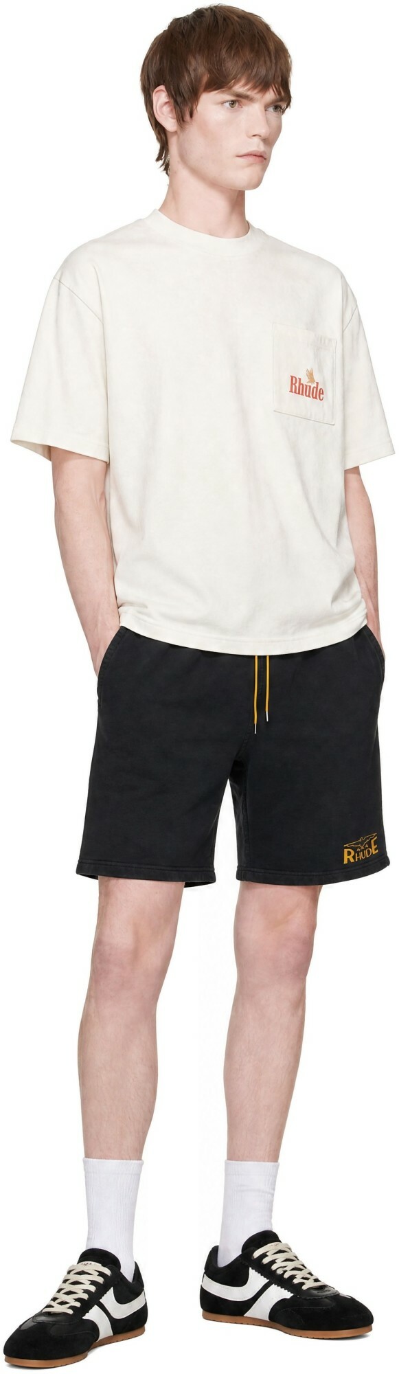 Rhude Black 4x4 Spirit Shorts