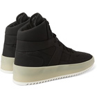 Fear of God - Basketball Nubuck High-Top Sneakers - Men - Black