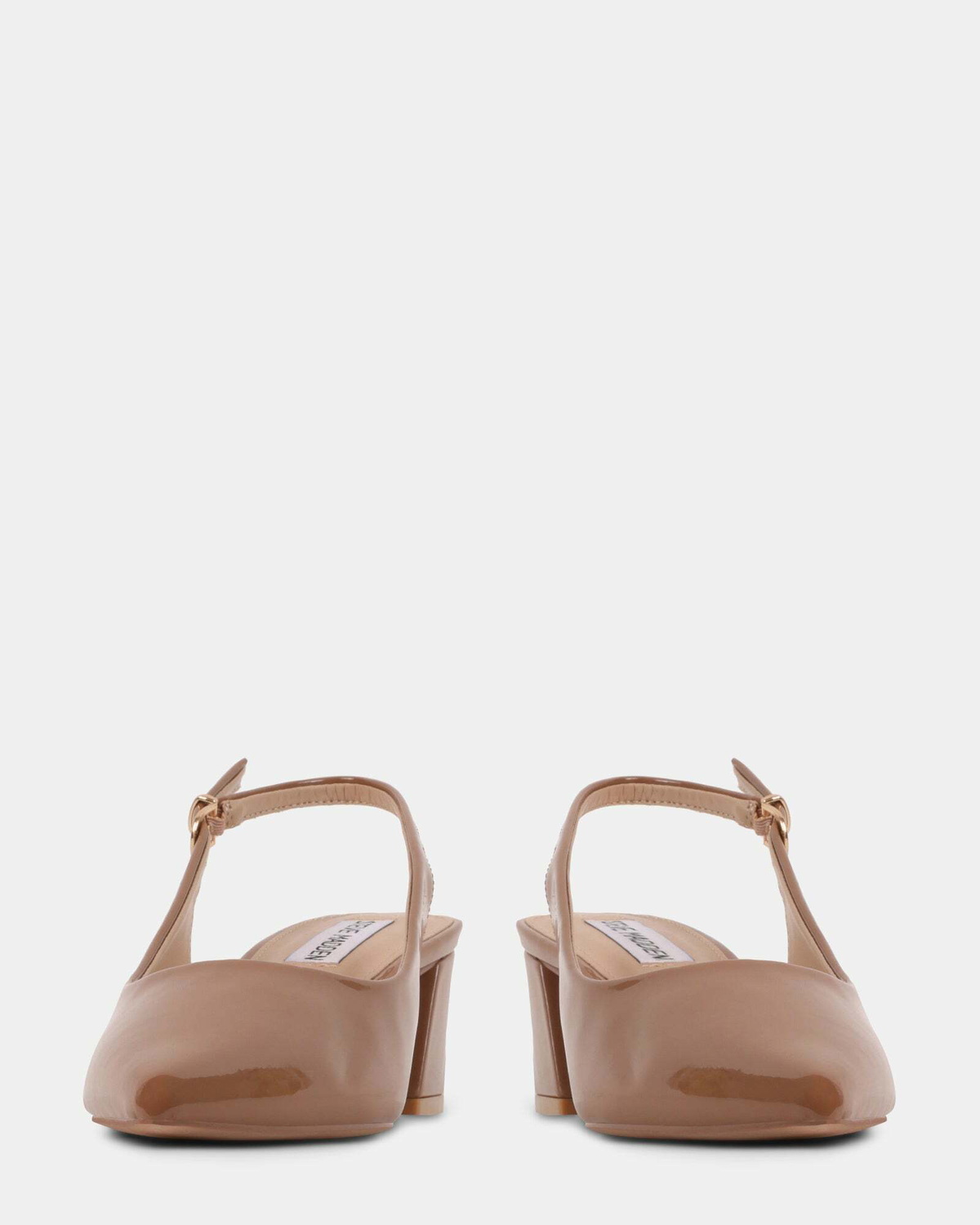 Steve Madden Diffuse Heels in Taupe Patent