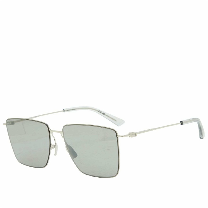 Photo: Bottega Veneta Eyewear Men's BV1267S Sunglasses in Silver