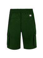 MC2 Saint Barth Military Green Technic Fabric Bermuda Shorts Deck