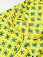 SMR Days - Porto Printed Shell Swim Shorts - Yellow
