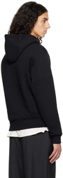 Maison Kitsuné Black Bold Fox Head Hoodie