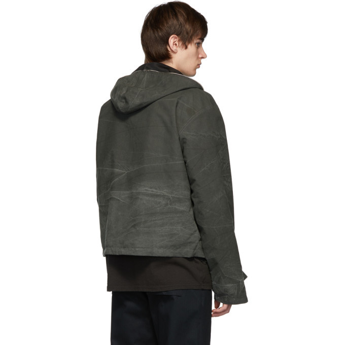 Stay Made Reversible Grey Fluxus Hooded Jacket