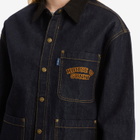 House Of Sunny Women's Chainstitch Shirt in Indigo