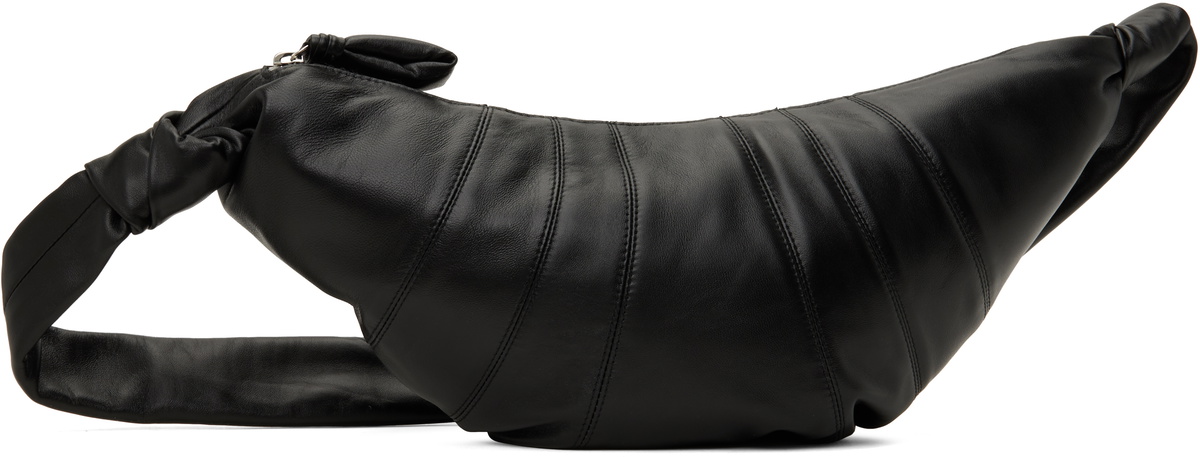 LEMAIRE Black Medium Croissant Bag Lemaire