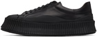 Jil Sander Black Platform Shoes