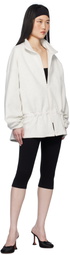 Gil Rodriguez Off-White Fleece City Jacket