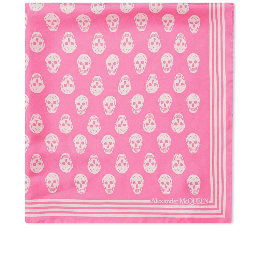 Alexander McQueen Women's Biker Skull Scarf in Roseate/Pink Alexander ...