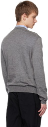 Comme des Garçons Shirt Gray Brett Westfall Edition Sweater