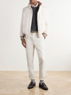 Brunello Cucinelli - Mélange Brushed Cashmere Sweater - Gray