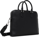 Polo Ralph Lauren Black Smooth Leather Commuter Briefcase