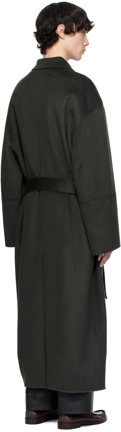 Nanushka Black Lucian Coat