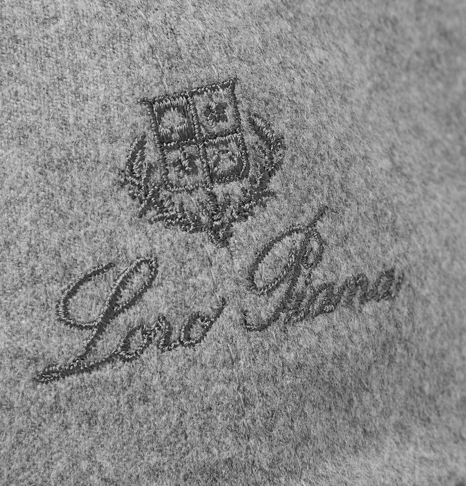 Loro Piana - Logo-Embroidered Striped Linen Baseball Cap - Neutrals Loro  Piana