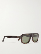 Dior Eyewear - DiorBlackSuit N2I Square-Frame Tortoiseshell Acetate Sunglasses