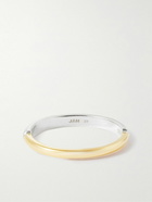 Jam Homemade - Silver and Gold-Plated Diamond Ring - Gold