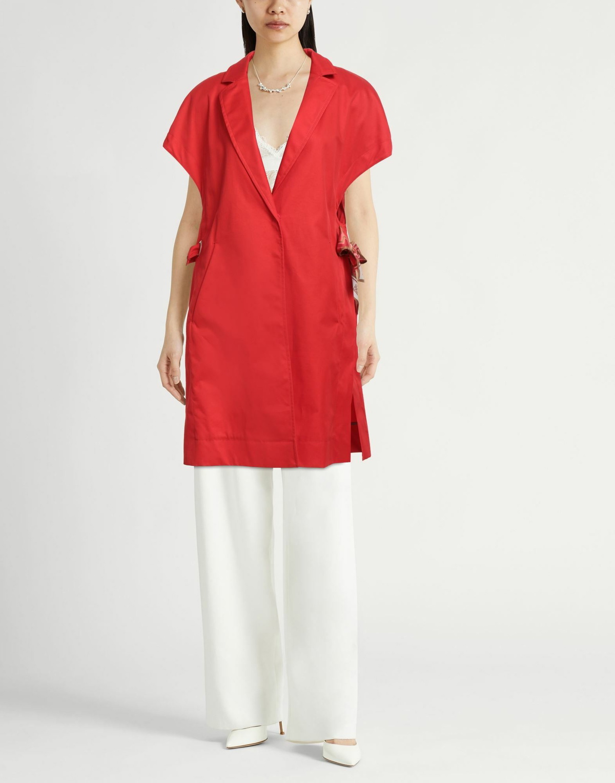 Herno Womens Overcoat & Trench Coat in Red
