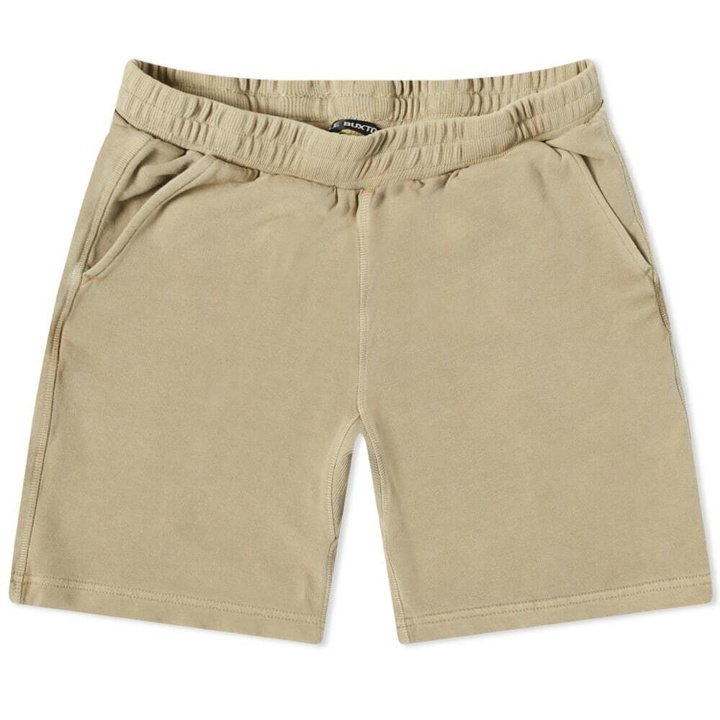 Photo: Cole Buxton Men's Warm Up Short in Washed Beige
