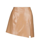 Zeynep Arçay Leather miniskirt