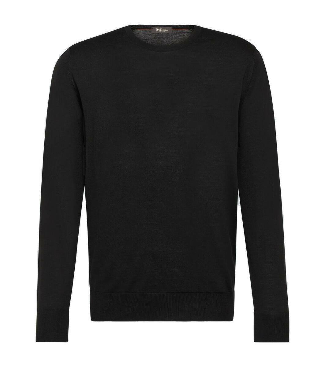 Loro Piana Knitted virgin wool top Loro Piana