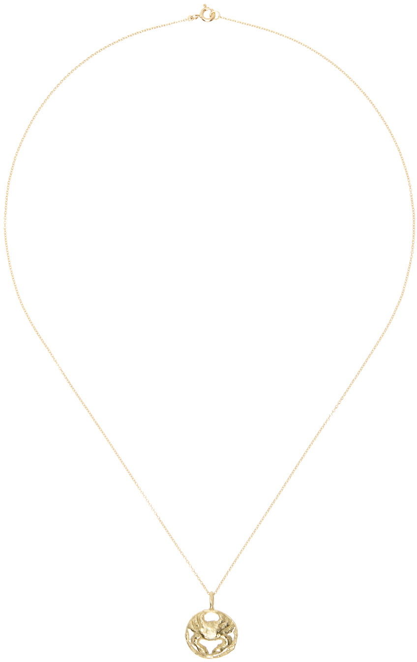 ELHANATI Gold Star Sign Cancer Necklace