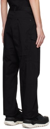 Moncler Black Logo Patch Cargo Pants