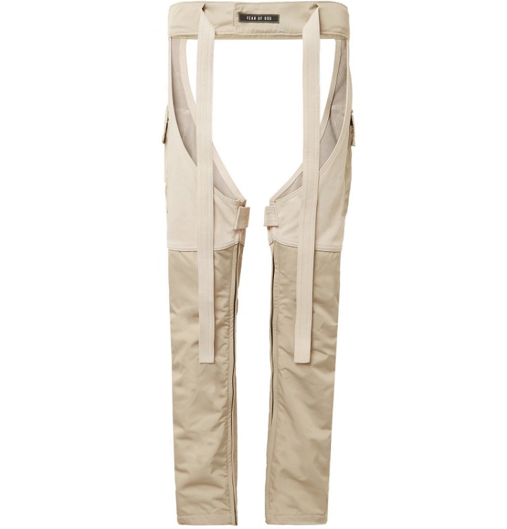 Photo: Fear of God - Shell-Trimmed Nubuck Chaps - Neutrals