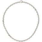 Givenchy Silver G Link Necklace