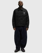Needles Work Jacket - PE/C Twill Black Mens Bomber Jackets/Overshirt