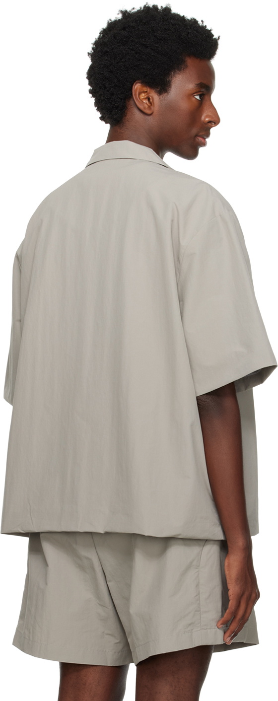 Seventh Gray Crinkled Shirt