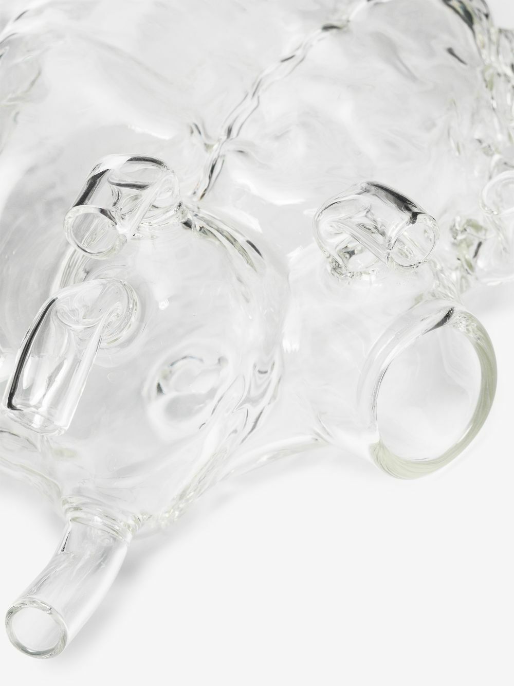 Seletti Clear Love In Bloom Heart Vase