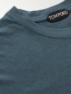 TOM FORD - Lyocell and Cotton-Blend Jersey T-Shirt - Blue