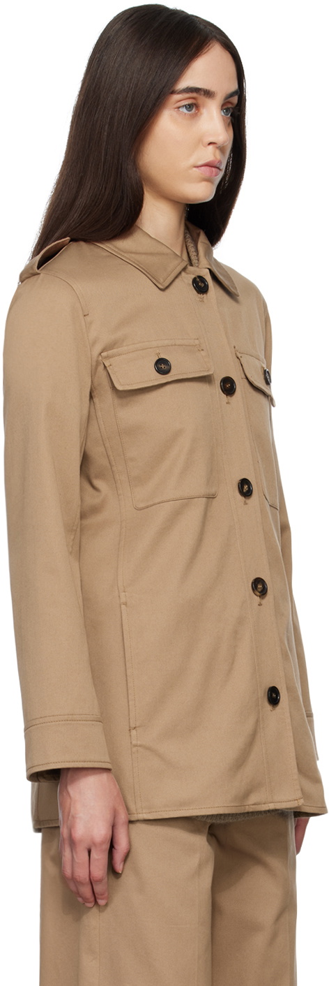 S Max Mara Tan Adamo Jacket S Max Mara