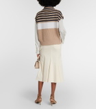 Brunello Cucinelli Wool, cashmere, and silk sweater