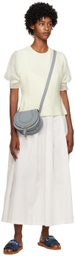 Chloé Blue Small Marcie Saddle Bag