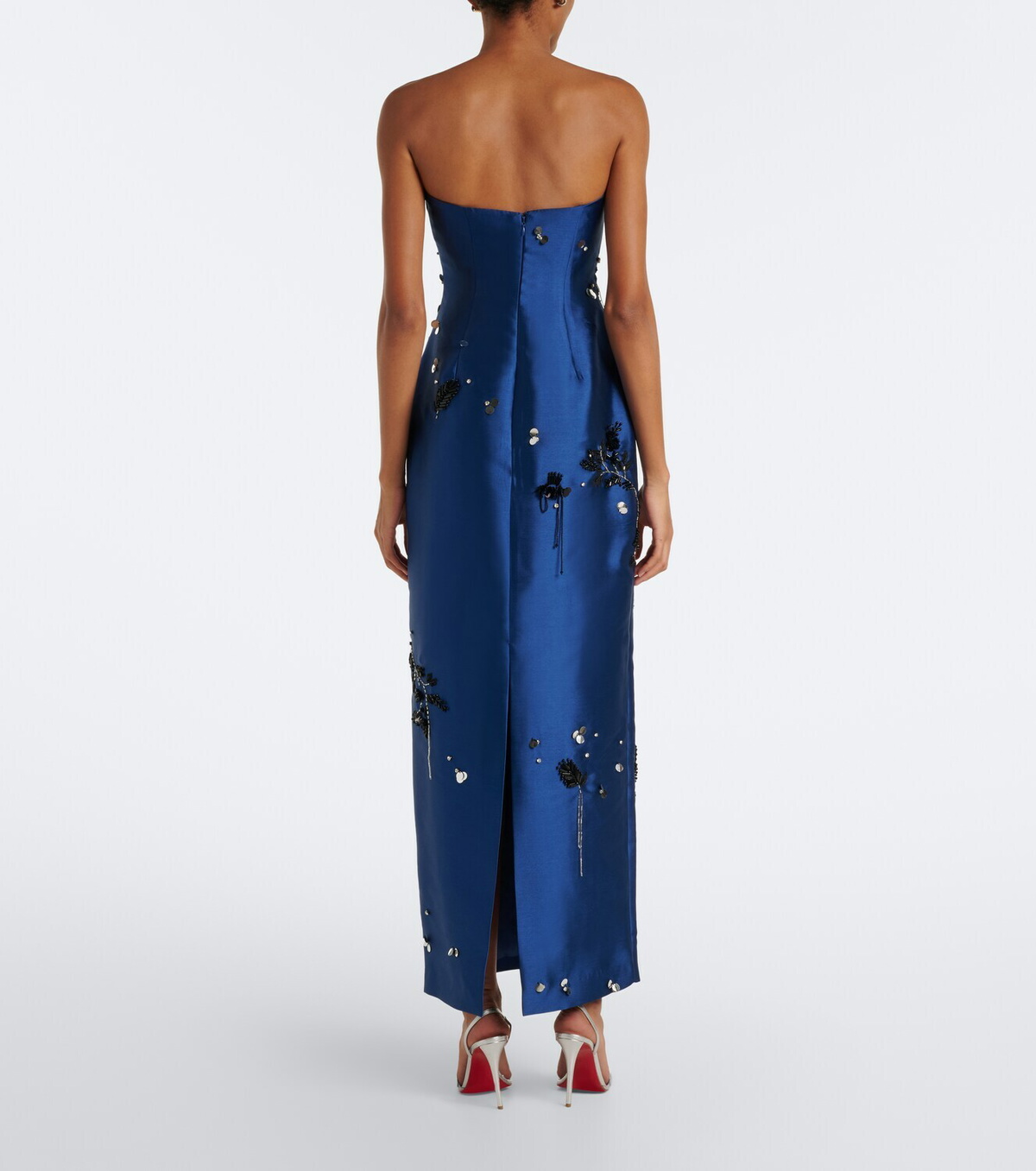 Simkhai Zirelle embellished bustier gown