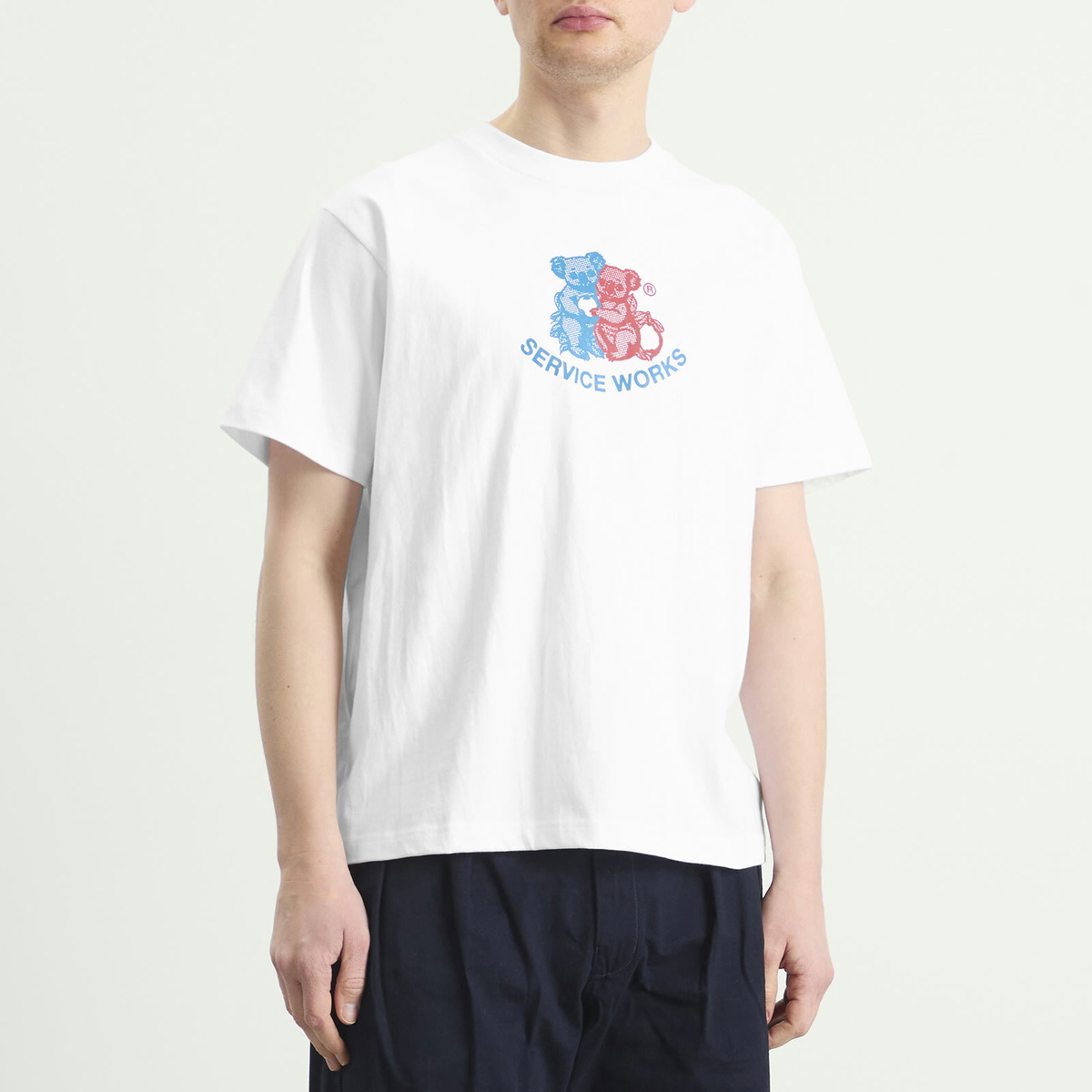 Service Works Men's Family Fruit T-Shirt in White