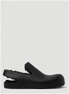 Puddle Slingback Shoes in Black