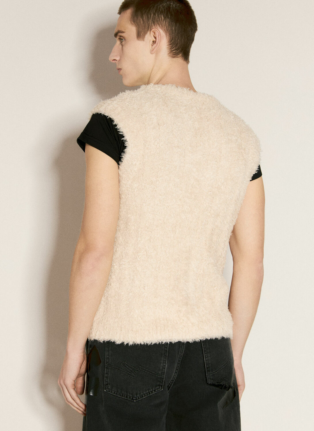 Martine Rose Ratty Zip-Up Gilet