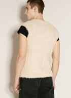 Martine Rose Ratty Zip-Up Gilet