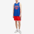 Tommy Jeans Men's Archive Games Basketball Jersey in Phthalo Blue